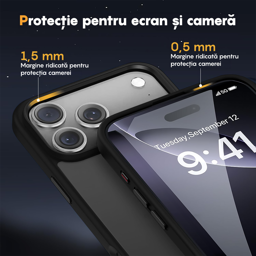 Husa MagSafe - iPhone 17 Pro - Negru