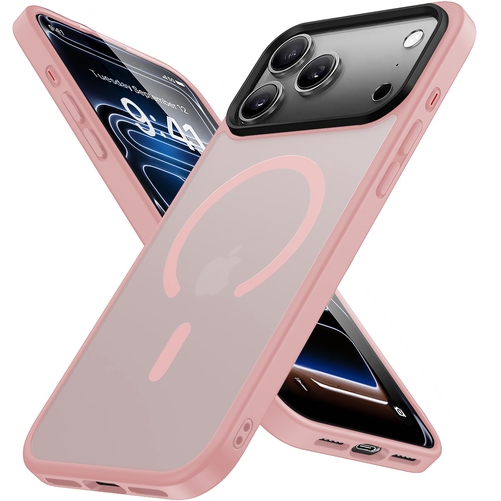 Husa MagSafe - iPhone 17 Pro Max - Roz