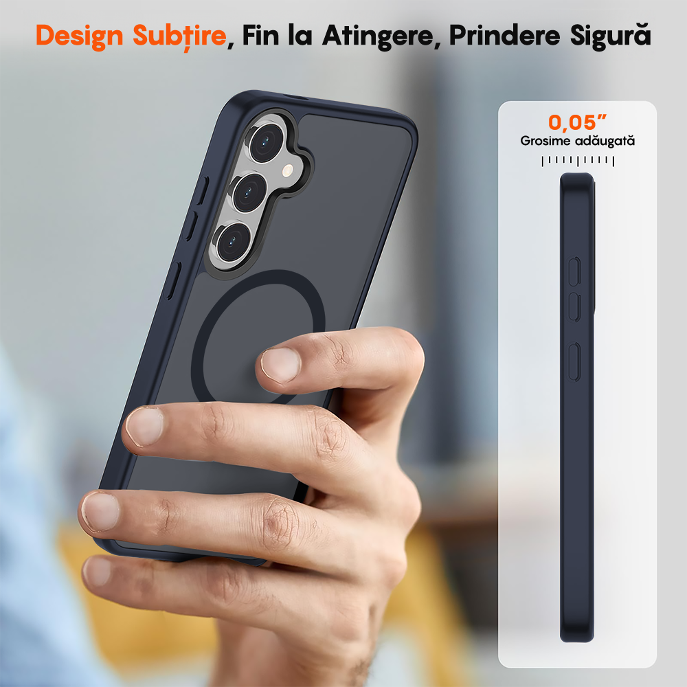 Husa MagSafe - Samsung Galaxy S24 - Albastru