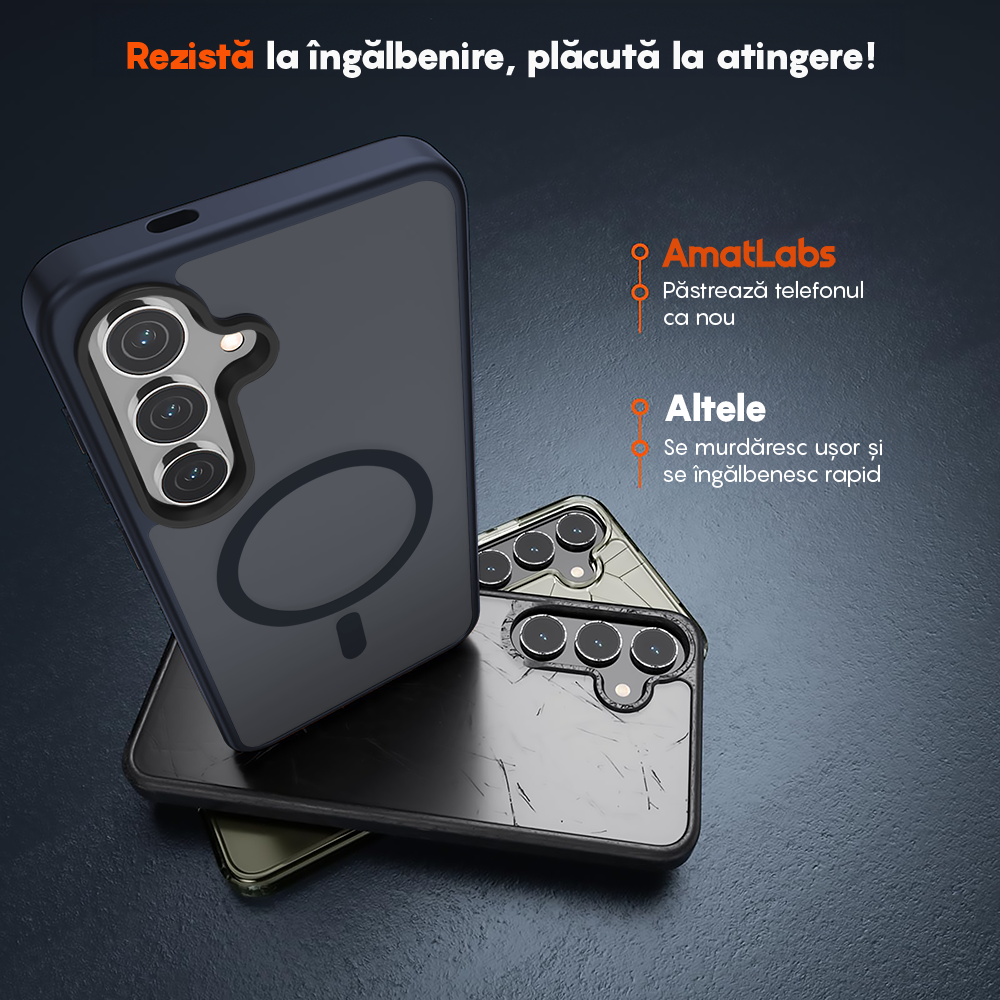 Husa MagSafe - Samsung Galaxy S24 - Albastru