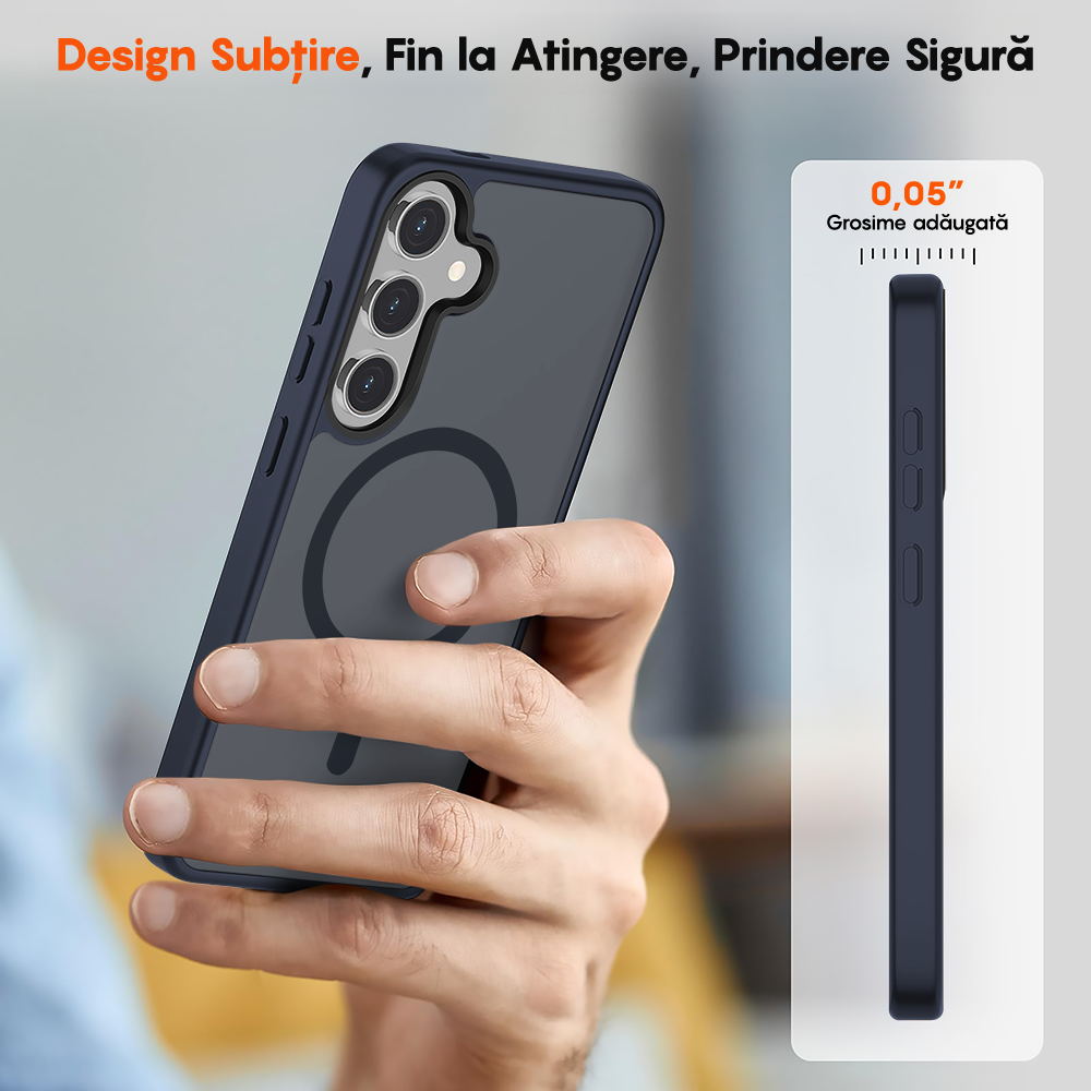 Husa MagSafe - Samsung Galaxy S24 Plus - Albastru
