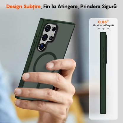 Husa MagSafe - Samsung Galaxy S24 Ultra - Verde