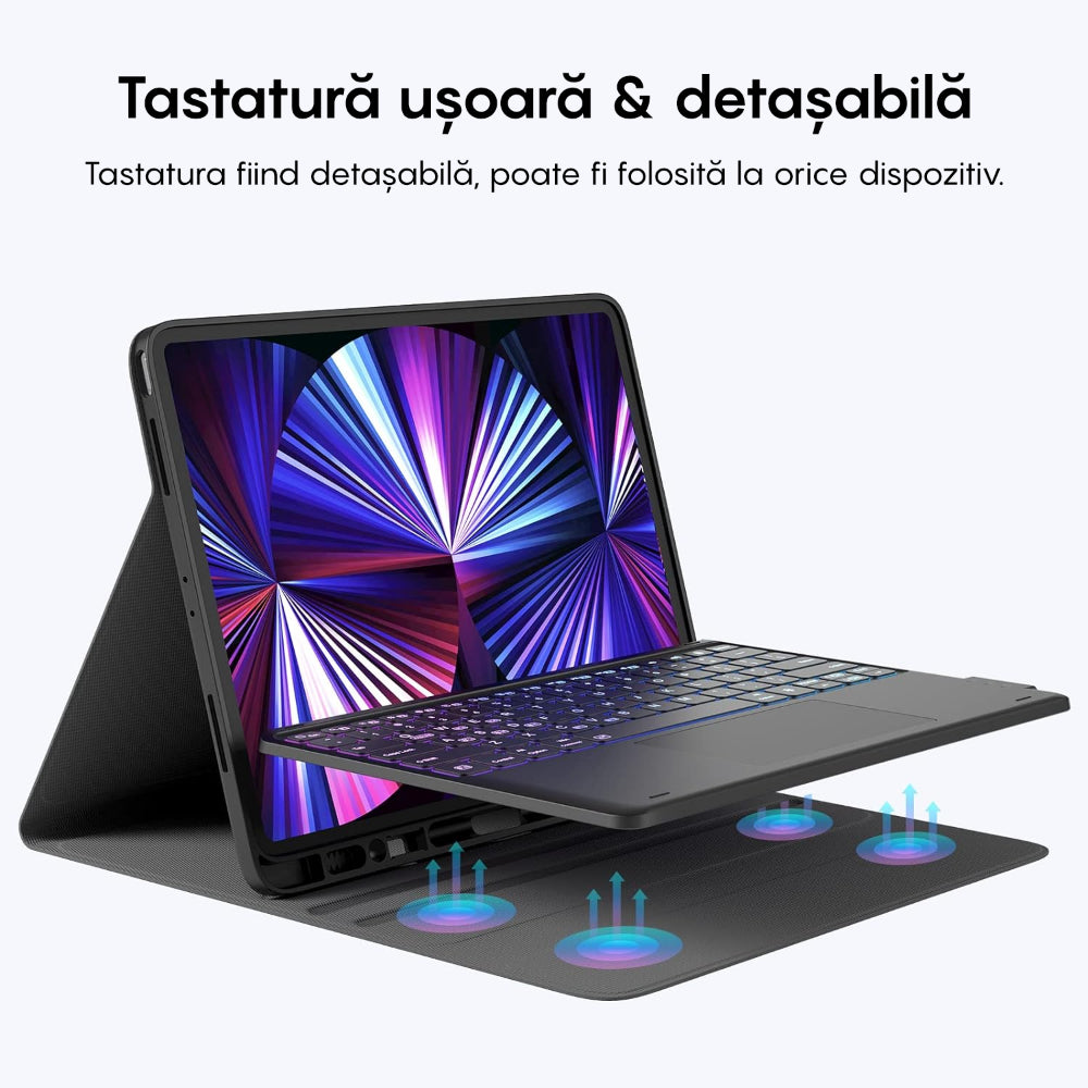 Husa MagneticT - iPad 10th 10.9" - Negru