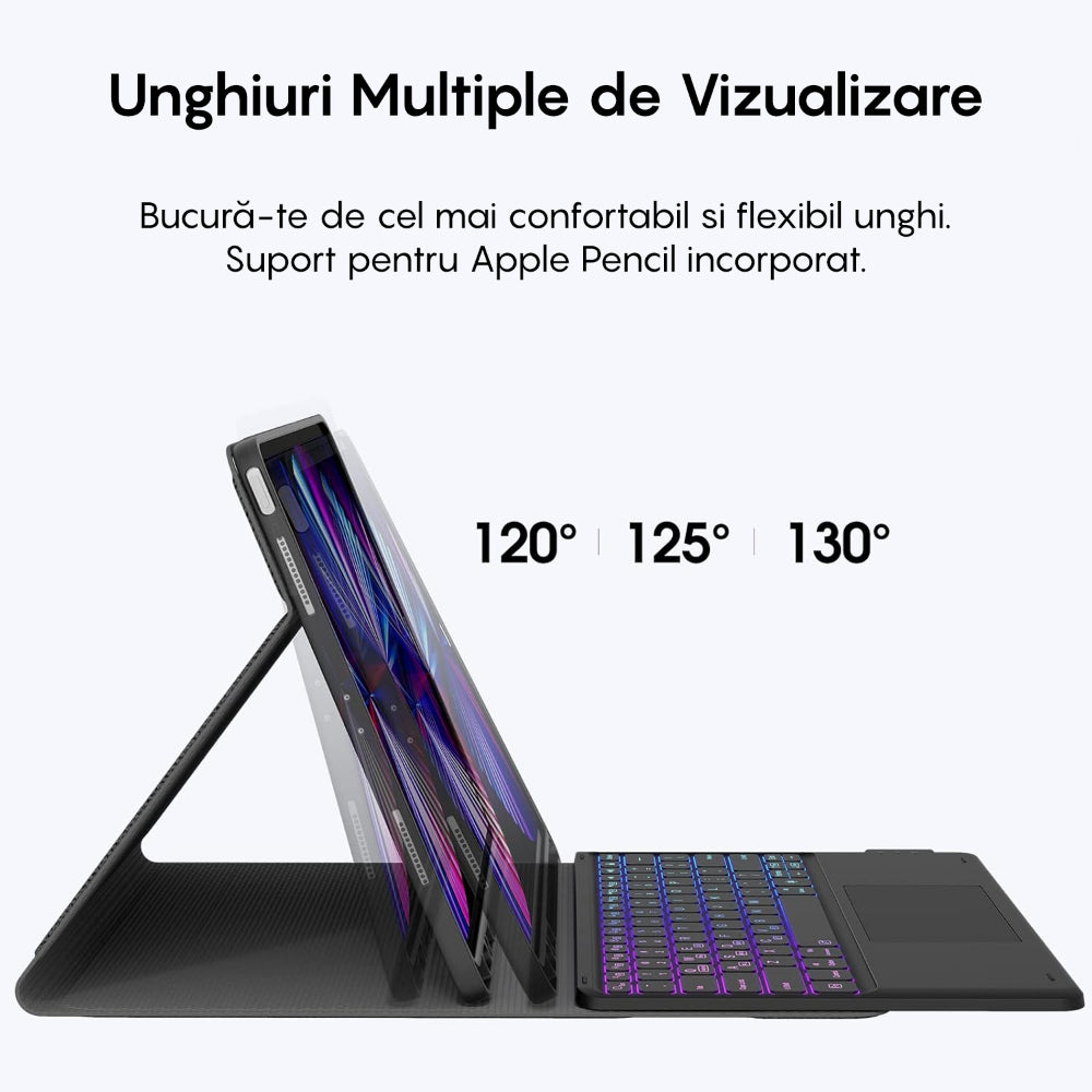 Husa MagneticT - iPad 10th 10.9" - Negru