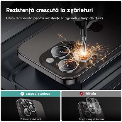 MaxDefense+ Camera Lens Glass Film - iPhone 11 Pro/11 Pro Max - Silver