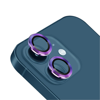 Folie Sticla Lentile Camera MaxDefense+ - iPhone 11 - Curcubeu
