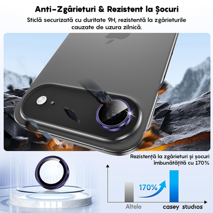 MaxDefense+ Camera Lens Glass Film - iPhone 17 Air - Dark Purple
