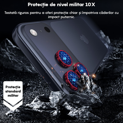 MaxDefense+ Camera Lens Glass Film - iPhone 17 Pro / 17 Pro Max - Red