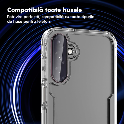 Folie Sticla Lentile Camera MaxDefense+ - Samsung Galaxy A56 / A36 - Roz