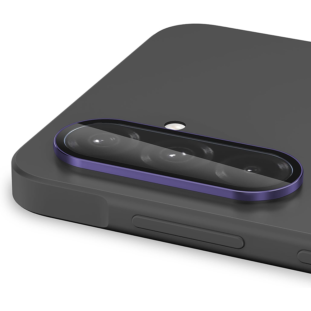 Folie Sticla Lentile Camera MaxDefense+ - Samsung Galaxy A56 / A36 - Mov
