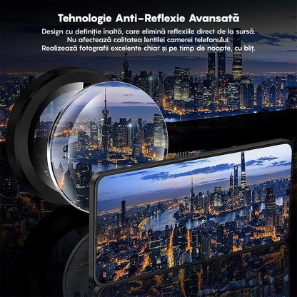 MaxDefense+ Camera Lens Glass Protector - Samsung Galaxy Z Flip7 - Black