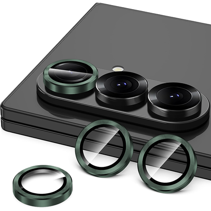 Folie Sticla Lentile Camera MaxDefense+ - Samsung Galaxy Z Fold6 - Verde