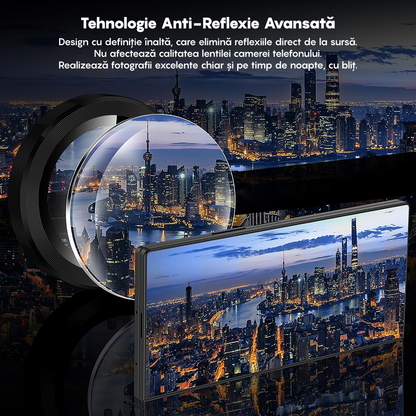 MaxDefense+ Camera Lens Glass Film - Samsung Galaxy Z Fold7 - Black