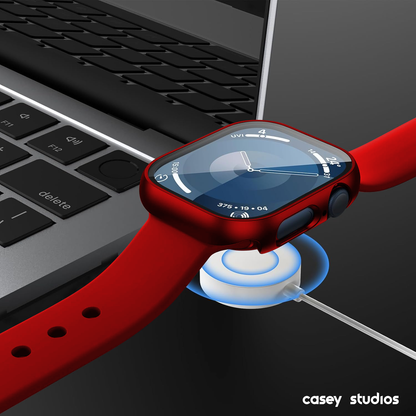 Carcasa 360° (Husa + Folie) - Apple Watch 10/11 - 42MM - Red