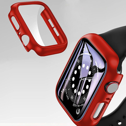 Carcasa 360° (Husa + Folie) - Apple Watch 1/2/3 - 38MM - Red