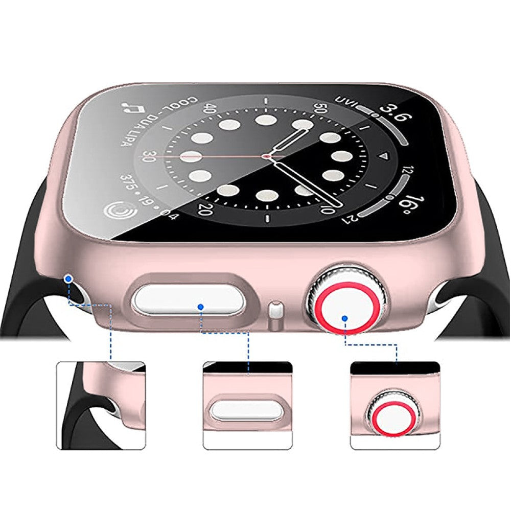 Carcasa 360° (Husa + Folie) - Apple Watch 4/5/6/SE - 40MM - Pink