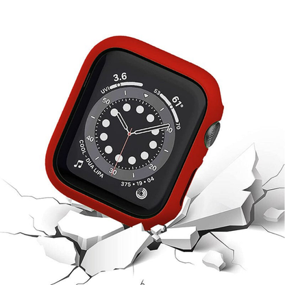 Carcasa 360° (Husa + Folie) - Apple Watch 7/8/9 - 41MM - Rosu