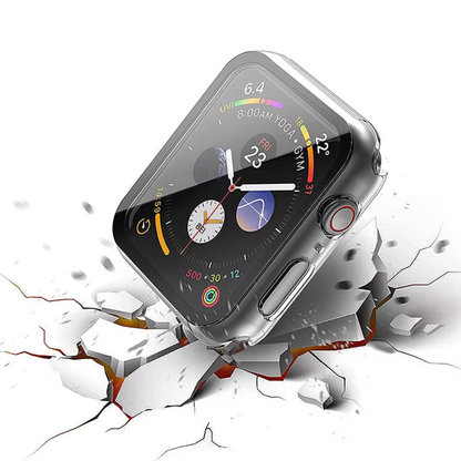 Carcasa 360° (Husa + Folie) - Apple Watch 7/8/9 - 41MM - Clear