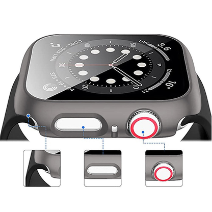 Carcasa 360° (Husa + Folie) - Apple Watch 1/2/3 - 42MM - Brown