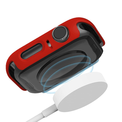 Carcasa 360° (Husa + Folie) - Apple Watch 1/2/3 - 42MM - Red