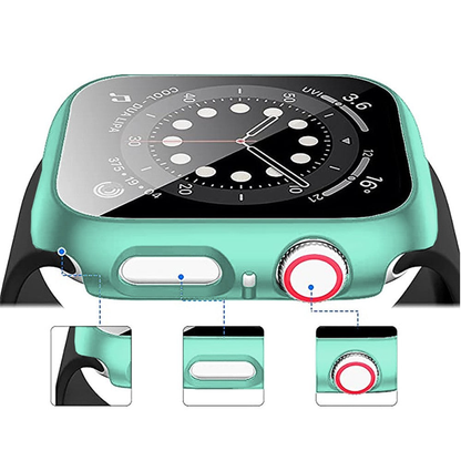 Carcasa 360° (Husa + Folie) - Apple Watch 1/2/3 - 42MM - Turqoise