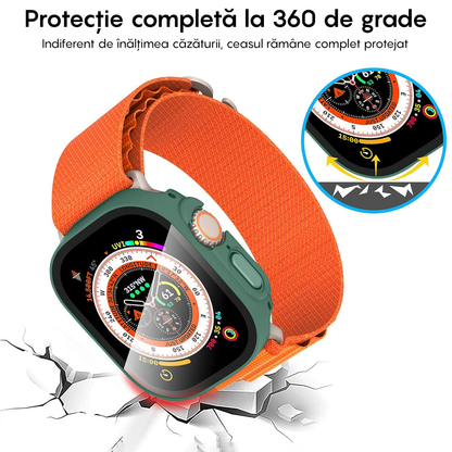 360° Case (Cover + Screen Protector) - Apple Watch Ultra 1/Ultra 2 - 49MM - Green