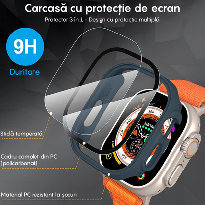 360° Case (Cover + Film) - Apple Watch Ultra 1/Ultra 2 - 49MM - Midnight Blue