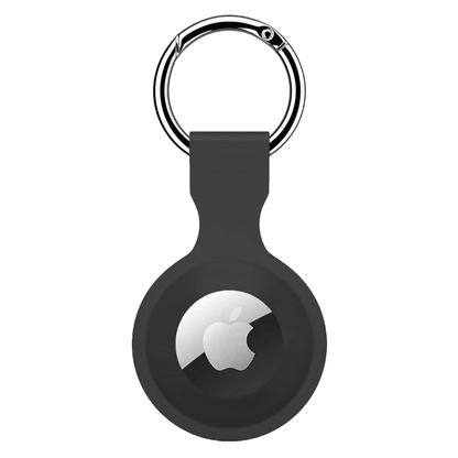 Husa Soft Silicone - AirTag - Negru
