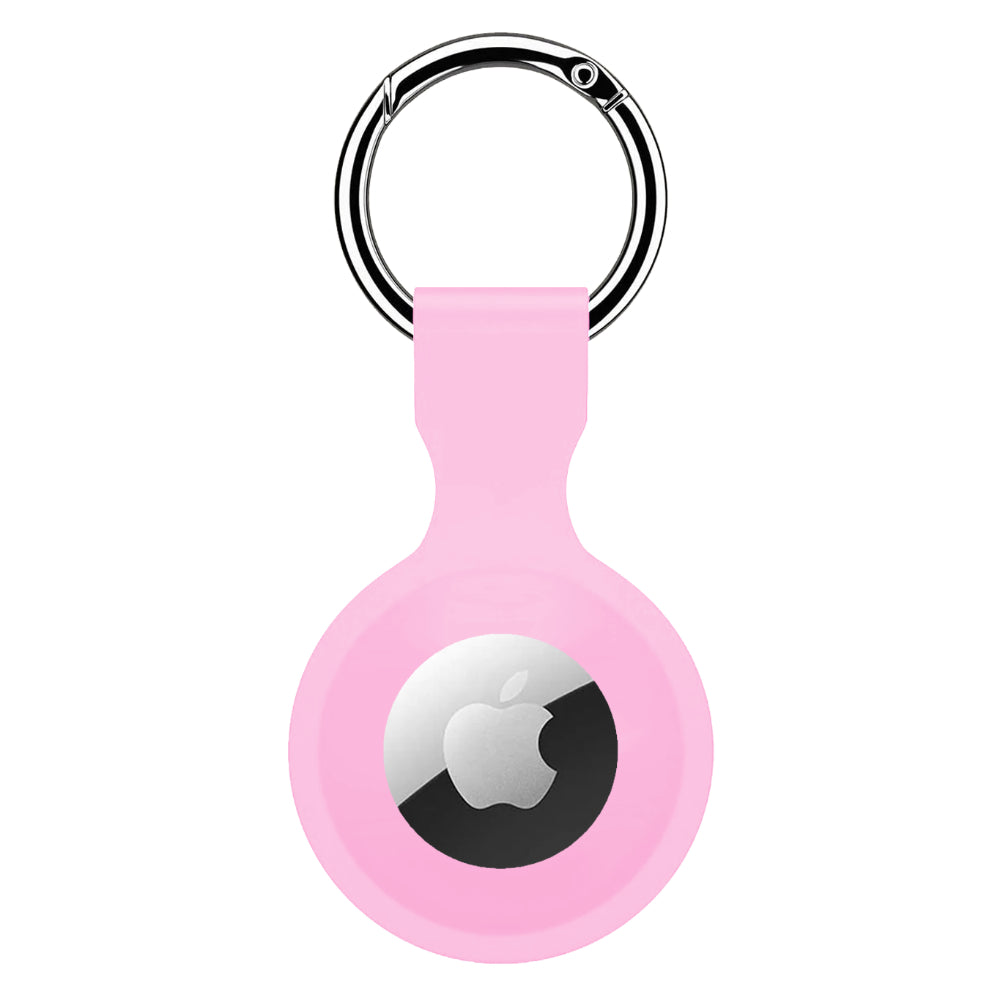 Husa Soft Silicone - AirTag - Roz