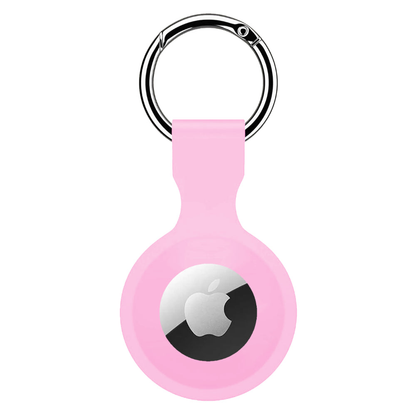 Husa Soft Silicone - AirTag - Roz