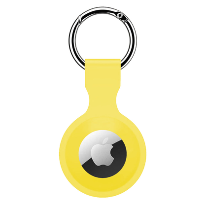 Husa Soft Silicone - AirTag - Yellow