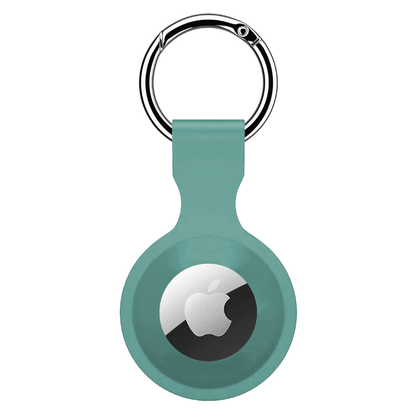 Husa Soft Silicone - AirTag - Dark Green