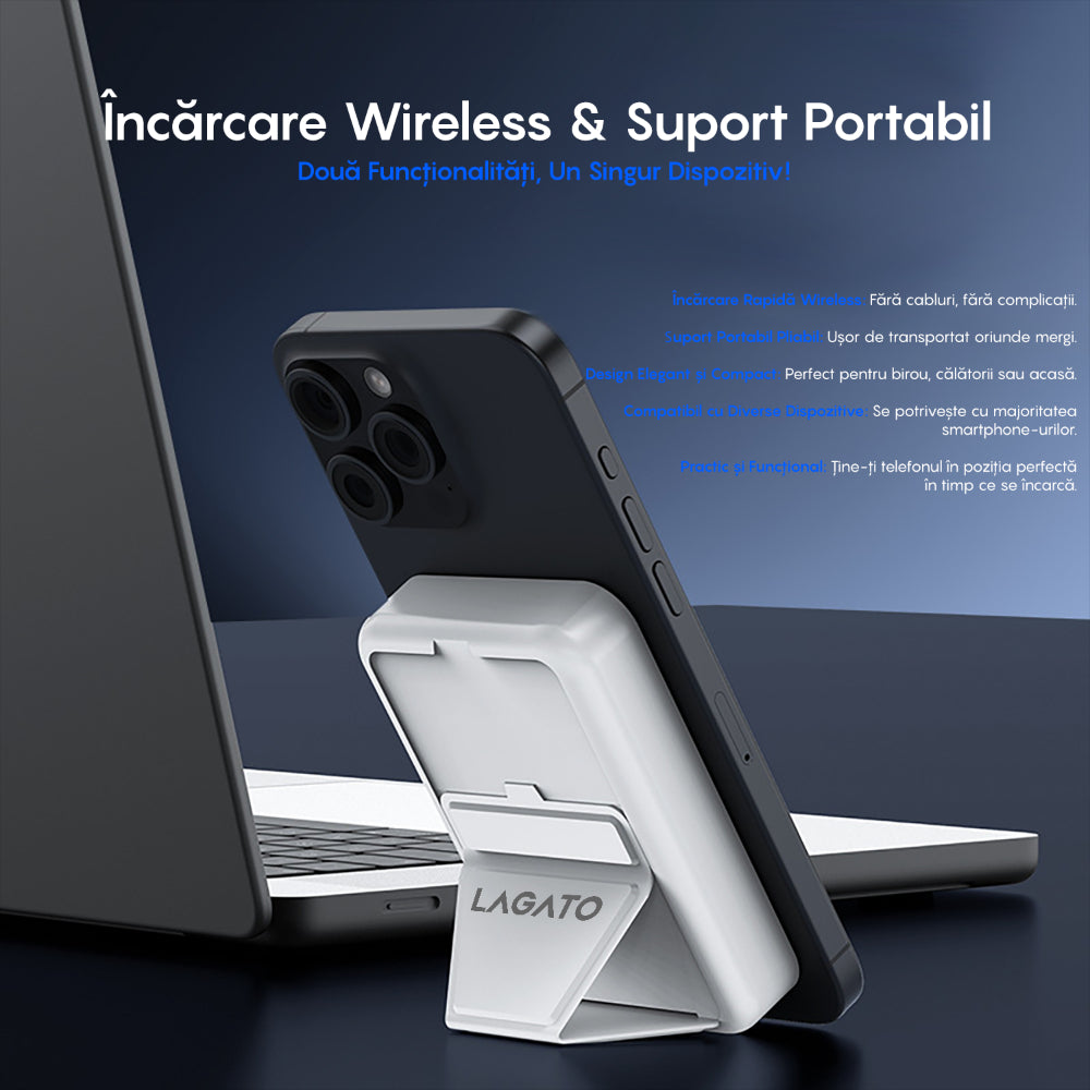 Baterie Externa MagSafe Lagato Energo Pro 5000 mAh