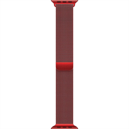 Curea Milanese Classic - Apple Watch 1/2/3/4/5/6/7/8/9/10/11/SE/SE2/SE3 - 38/40/41/42 MM - Red