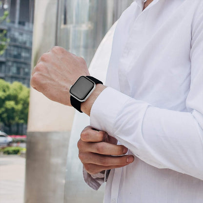 Curea Braided Breeze - Apple Watch 1/2/3/4/5/6/7/8/9/10/11/SE/SE2/SE3 - 38/40/41/42 MM - L - Charcoal