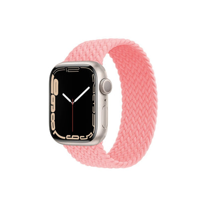 Curea Braided Breeze - Apple Watch 1/2/3/4/5/6/7/8/9/10/11/SE/SE2/SE3 - 38/40/41/42 MM - M - Pink