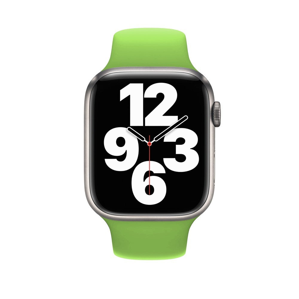 Curea Silicone Sport - Apple Watch 1/2/3/4/5/6/7/8/9/10/11/SE/SE2/SE3 - 38/40/41/42 MM - M/L - Acid Green