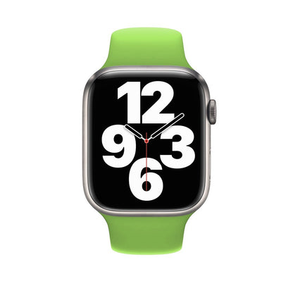 Curea Silicone Sport - Apple Watch 1/2/3/4/5/6/7/8/9/10/11/SE/SE2/SE3 - 38/40/41/42 MM - M/L - Acid Green