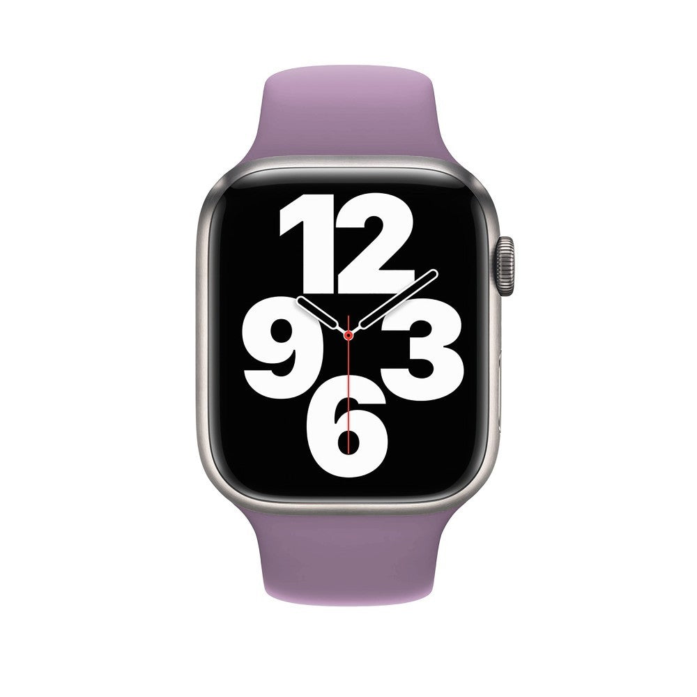 Curea Silicone Sport - Apple Watch 1/2/3/4/5/6/7/8/9/10/11/SE/SE2/SE3 - 38/40/41/42 MM - M/L - Light Purple