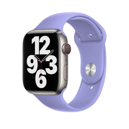 Curea Silicone Sport - Apple Watch 1/2/3/4/5/6/7/8/9/10/11/SE/SE2/SE3 - 38/40/41/42 MM - M/L - Mauve