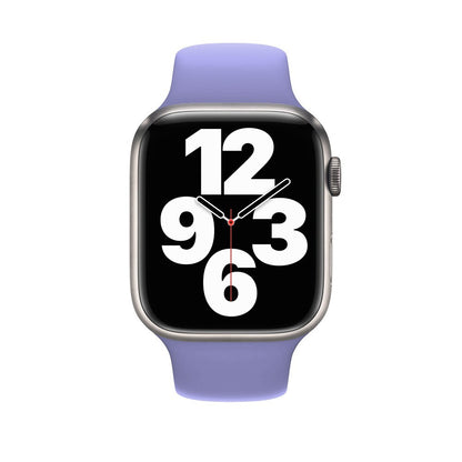 Curea Silicone Sport - Apple Watch 1/2/3/4/5/6/7/8/9/10/11/SE/SE2/SE3 - 38/40/41/42 MM - M/L - Mauve