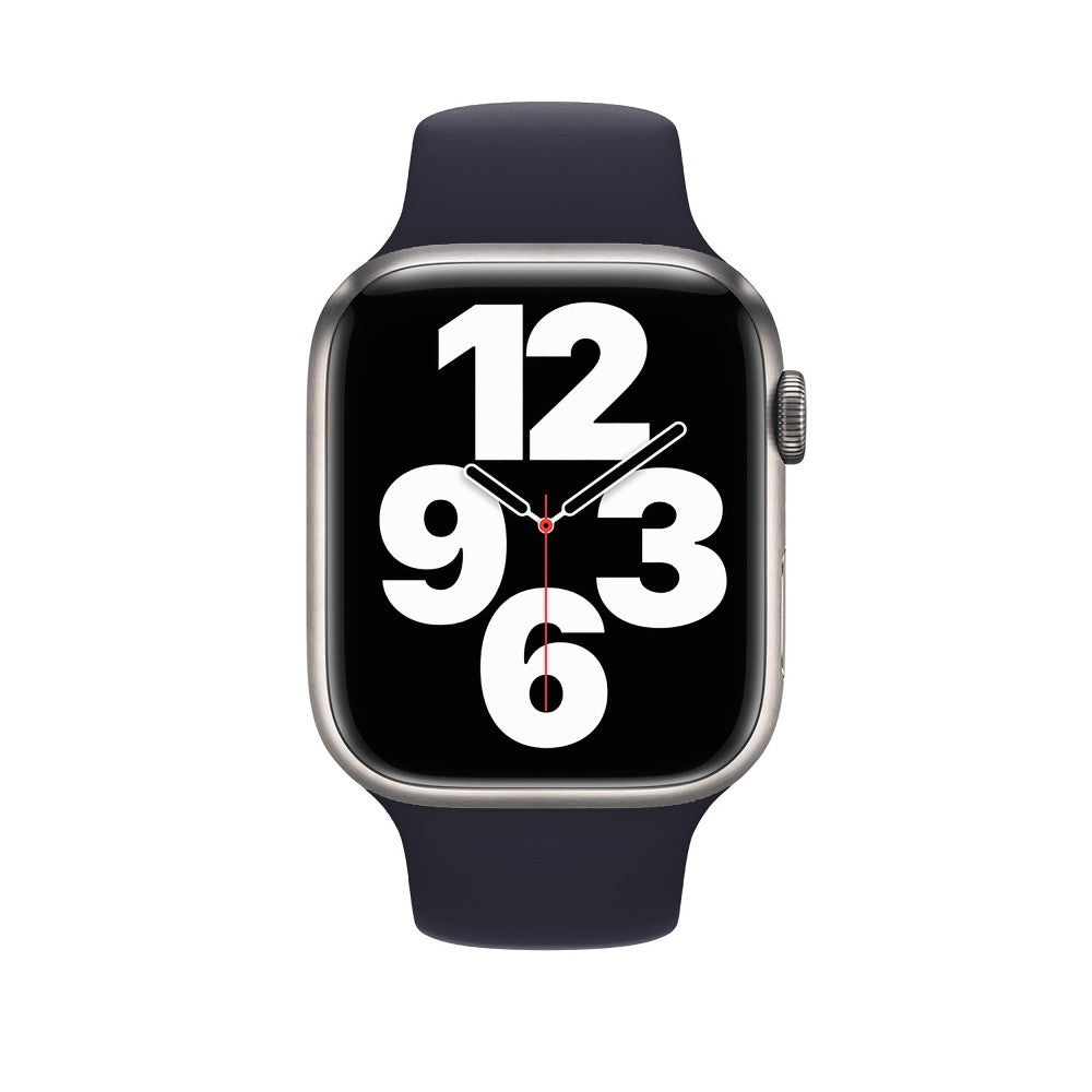 Curea Silicone Sport - Apple Watch 1/2/3/4/5/6/7/8/9/10/11/SE/SE2/SE3 - 38/40/41/42 MM - M/L - Midnight Blue