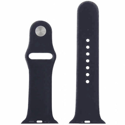 Curea Silicone Sport - Apple Watch 1/2/3/4/5/6/7/8/9/10/11/SE/SE2/SE3 - 38/40/41/42 MM - M/L - Midnight Blue
