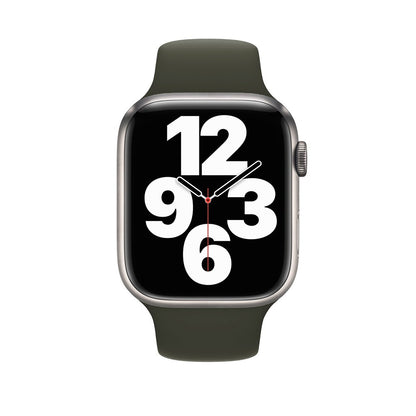 Curea Silicone Sport - Apple Watch 1/2/3/4/5/6/7/8/9/10/11/SE/SE2/SE3 - 38/40/41/42 MM - M/L - Webster Green