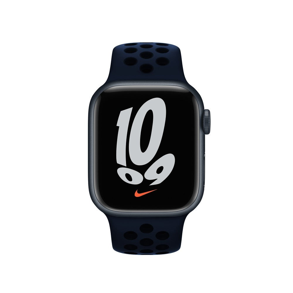 Curea Sport Loop Active - Apple Watch 1/2/3/4/5/6/7/8/9/10/11/SE/SE2/SE3 - 38/40/41/42 MM - M/L - Midnight Blue/Black