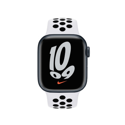 Curea Sport Loop Active - Apple Watch 1/2/3/4/5/6/7/8/9/10/11/SE/SE2/SE3 - 38/40/41/42 MM - M/L - White/Black