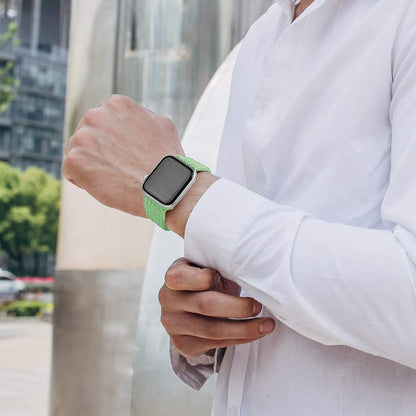 Curea Braided Breeze - Apple Watch 1/2/3/4/5/6/7/8/9/10/11/SE/SE2/SE3 - 38/40/41/42 MM - XS - Pistachio