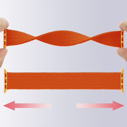 Braided Breeze Strap - Apple Watch 1/2/3/4/5/6/7/8/9/10/11/SE/SE2/SE3/Ultra 1/Ultra 2/Ultra 3 - 42/44/45/46/49 MM - XS - Orange