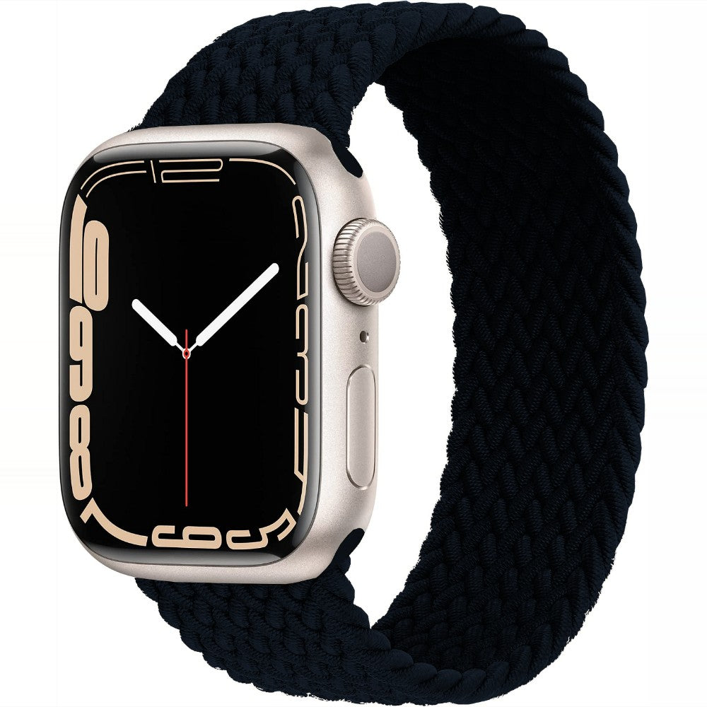 Curea Braided Breeze - Apple Watch 1/2/3/4/5/6/7/8/9/10/11/SE/SE2/SE3/Ultra 1/Ultra 2/Ultra 3 - 42/44/45/46/49 MM - M - Charcoal