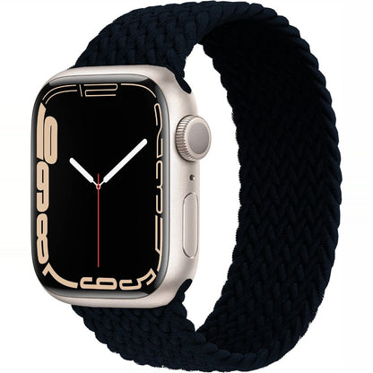 Curea Braided Breeze - Apple Watch 1/2/3/4/5/6/7/8/9/10/11/SE/SE2/SE3/Ultra 1/Ultra 2/Ultra 3 - 42/44/45/46/49 MM - M - Charcoal